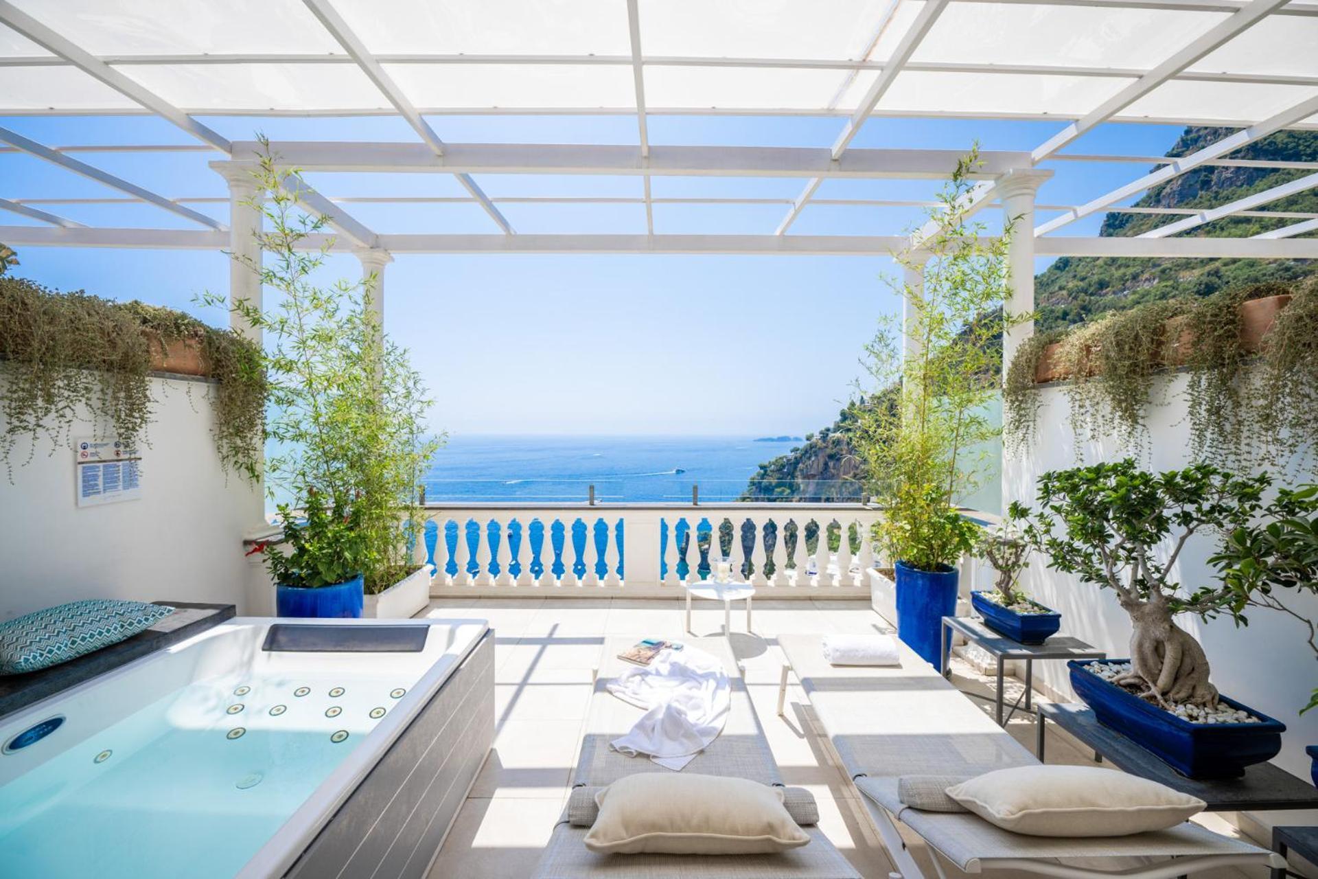 Hotel Villa Gabrisa Positano Exterior foto